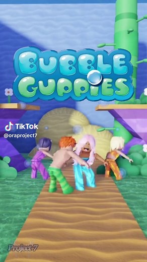Bubble guppies !! #bubbleguppies #ora #roblox #dance #fyp
