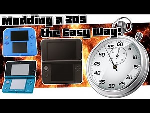 Modding an Old 3DS/2DS in under 5 Minutes! // MSET9 // Modding Made Easy!