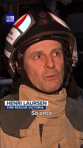 Family escapes lithium-ion battery blaze | 9 News Australia