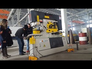 KRRASS High quality Q35Y-20 hydraulic punching machine Iron Worker 90ton