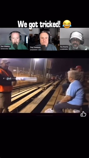 Before we found out this was AI generated, Granny getting blasted by a shirt cannon was the greatest thing we’d seen in a long time. The Treehouse Show is 💯 percent real and full of laughs. If you want to leave your worries outside and laugh with us, listen today on your favorite podcast platform, YouTube, and treehouseonair.com 🤘 | The Treehouse Show