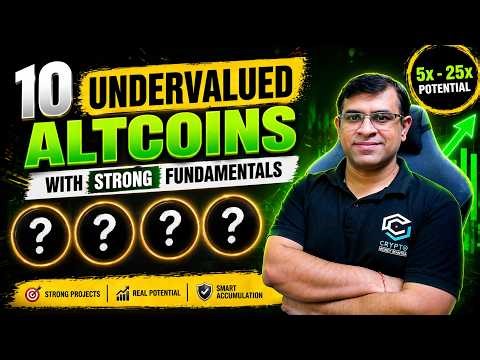 10 Undervalued Altcoins with Strong Fundamentals (5x–25x Potential)