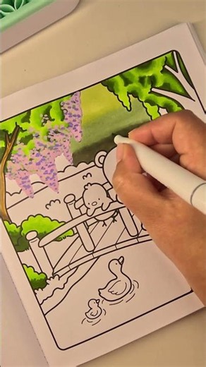 Zo geef je diepte aan je kleurplaten 🌳✨ Simpele kleurtechniek met Ohuhu Markers