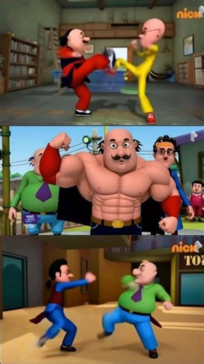 motu ki body VS Doctorjhataka ki fighting VS motu ki fighting #youtube #shorts 💪