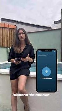 Comment GÉRER l'ÉCLAIRAGE de sa PISCINE ? 💡 #entretienpiscine #éclairage #smartphone