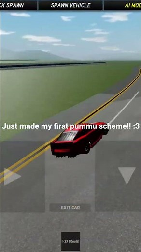 first pummu scheme!! #nascar #pummutalladega #roblox