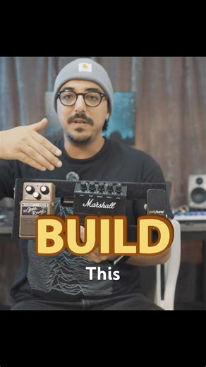 Building a Pedalboard for Guitar 🎸 That Actually Works #guitarshorts #pedalboard #guitartonedaily