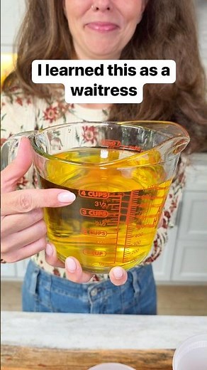 How to convert quarts and pints into cups using takeout containers #takeout #measurement #waitress