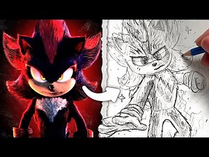 Drawing Every Sonic Movie Character! (Shorts Compilation)