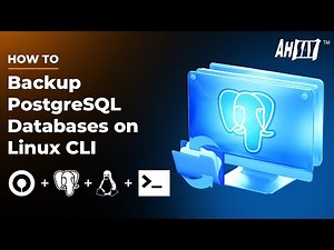 How to backup PostgreSQL databases on Linux CLI?