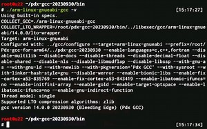 适合在arm64设备上用于构建gcc的脚本演示