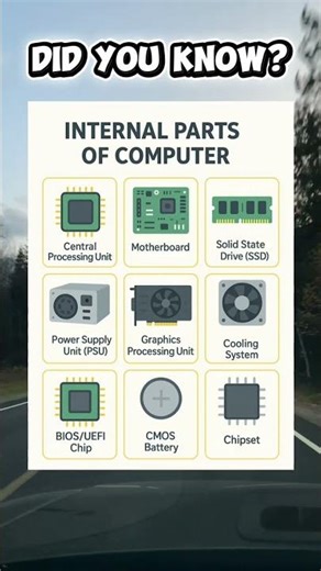 Internal Parts of Computer