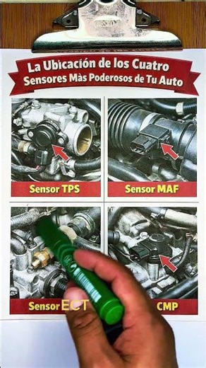Actual location of 4 powerful sensors ✅💯 #mechanic #automobile #automotive #sensor #car #motor