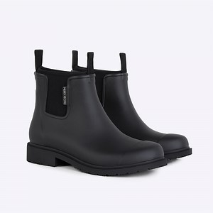 Bobbi Rain Boot // Black & Black