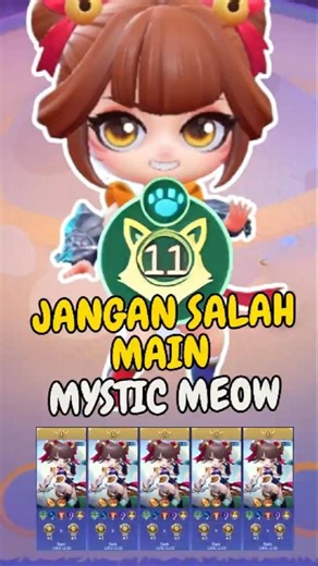 Tutorial Combo Mystic Meow & Commander Wanwan S5: Push Rank Auto Top 1 | Magic Chess Go Go