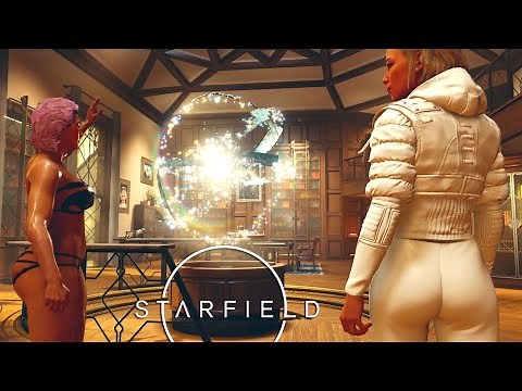STARFIELD Mods - VBB (Voluptuous Body for Beauties) NG+ Gameplay The lodge 4K UHD | RTX 4090