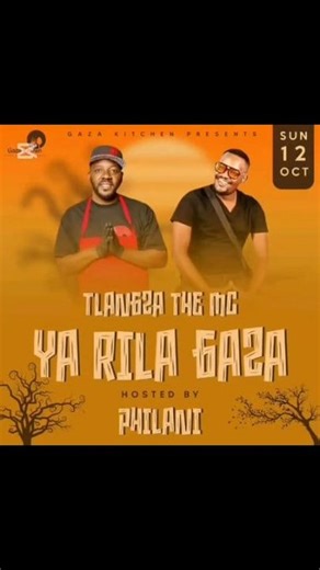 Gaza Kitchen Present " "Ya Rila Gaza" by MetroBeatz Tommorow Sunday Hosted by Philani | Phi LA Ni