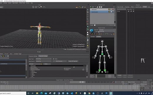 【Motionbuilder】Retargeting motion capture data/使用动捕素材