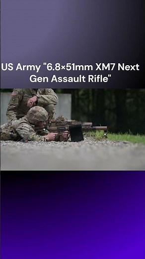 US Soldiers Train On "6.8×51mm" XM7 Assault Rifle | Next Generation Squad Weapon