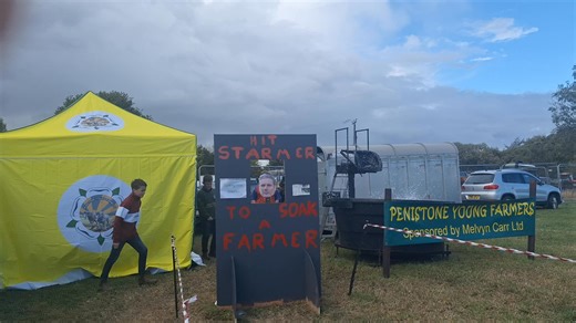 Penistone young farmers ducking stool was very popular today | K Stuart & Sons