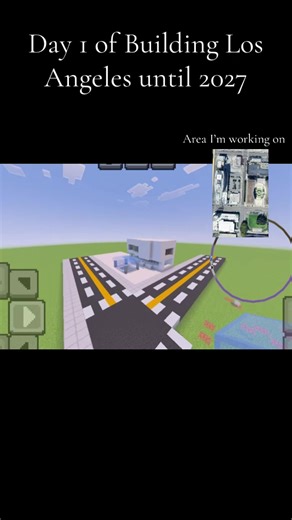 Building Los Angeles in Minecraft Through 2027
