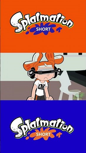 Splatoon animation: Inklings fight! #2danimation #animation #splatoonキル集