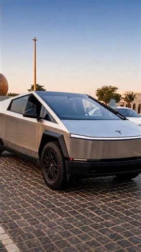 Tesla Cybertruck TRANSFORMS into a Futuristic Cyber Motorcycle #shorts