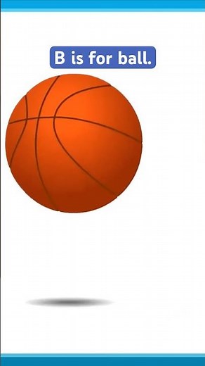 Practice sounding out the letter Bb! Ball! 🏀⚽️🎾 #funlearningactivities #supersimple #phonics