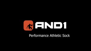 AND1 Men's Socks, Cushion Crew Socks, 12 Pack