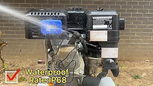 Inductive hour meter for generator lawn mower......