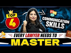 TOP 4 Effective Communication Skills for Lawyers | MUST HAVE 🔥