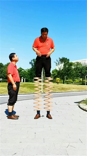 Spring legs. #Original work #Spring #Flying #Masters among the people #Special effects