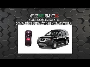 How To Replace A 2005 - 2016 Nissan Xterra Key Fob Battery Part # 28268ZT