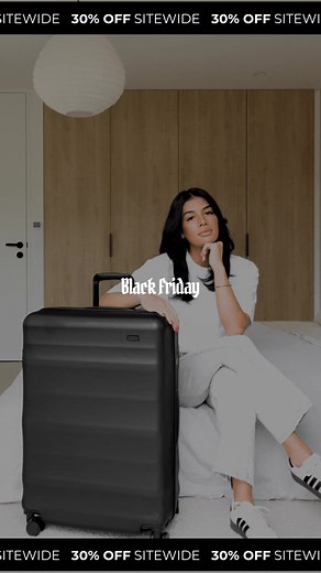 𝟑𝟎% 𝐎𝐅𝐅 𝐒𝐈𝐓𝐄𝐖𝐈𝐃𝐄 | 𝐁𝐥𝐚𝐜𝐤 𝐅𝐫𝐢𝐝𝐚𝐲 𝐒𝐚𝐥𝐞 Elevate your luggage during our biggest sale ever. Travel never looked so good 🔥 Shop the sale today. | Explorer Luggage