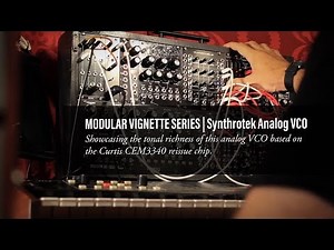 Synthrotek VCO | Modular Vignette Series