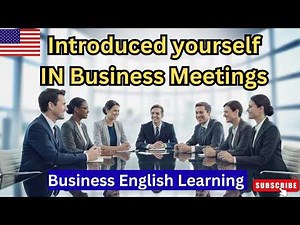 How to Introduce yourself in Business Meetings | Improve Your English Speaking Skills Fast