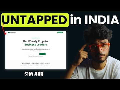 This Startup Trend Is EXPLODING in America (Still Untapped in India)