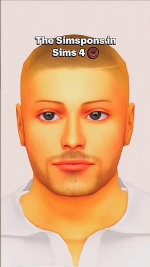 The Simpsons in The Sims 4 CC Haul, OUT NOW🍩📺 #thesims4 #sims4cc #thesimpsons #shorts #tv #sims4