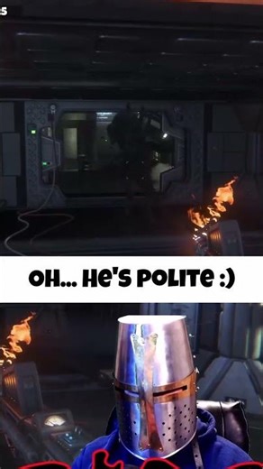 Oh...He's Polite #alienisolation #funny #shorts
