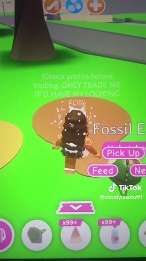 Hatching My Fossil Egg in Adopt Me