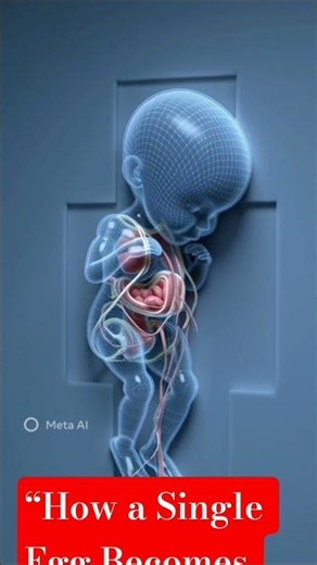 “How a Single Egg Becomes a Baby | Amazing 3D Fertilization to Birth Journey Explained #eggresearch
