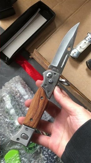 Small AK47 OTF, perfect for daily use, portable, pocket-sized, compact and elegant.#small #edc #ak47