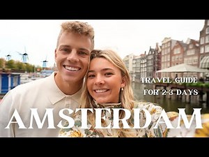 TWO DAYS in AMSTERDAM! // Is it worth it?? // Canal Boat Tour // Anne Frank House, etc.