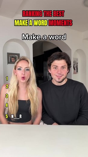 Ranking the Best Make a Word Challenge Moments