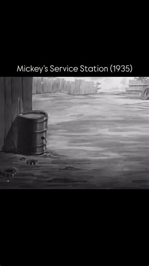 8.8K views · 1.6K reactions | Mickey’s Service Station was the first short to team up Mickey, Donald, and Goofy. It was also one of the last black and white shorts produced by the studio, Mickey would appear in just one more before moving to color. The plot follows the trio as they disassemble Pete’s car while trying to track down a squeak. This clip shows what happens when Pete’s car is “fixed”. | Disney History Channel | Facebook