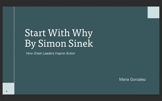 Leadership Book Report Presentation