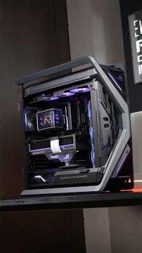 ROG GR701 BEAST GAMING PC! AMD 9800X3D + RTX 5080 Astral + X870E EXTREME😱 #pcbuild #gaming #rog #amd
