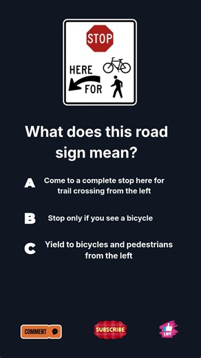 DMV Test and Road signs in the United States #dmvtest2026 #californiadmv #automobile #quiz
