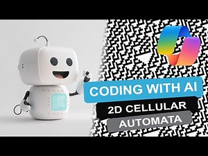 Scripting 2D Cellular Automata Using AI