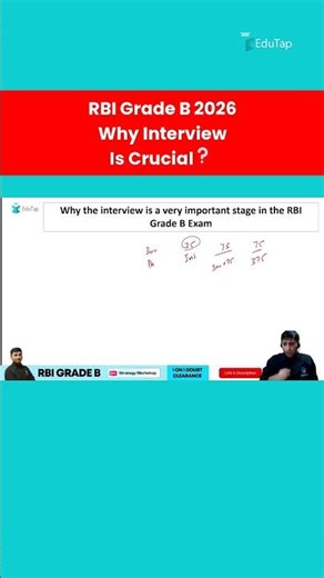 Why the Interview Is a Very Important Stage in RBI Grade B Selection Process?